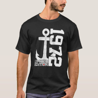 容量1972セグラー50番目の誕生日 Tシャツ