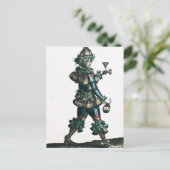 宿屋の主、寓意的な衣装デザイン ポストカード (スタンド正面)