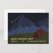 宿泊の招待 ポストカード (正面/裏面)