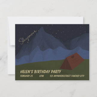 宿泊の招待 ポストカード