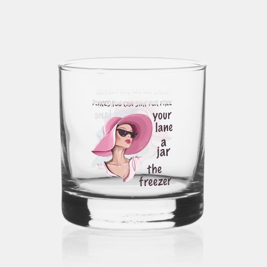 宿泊の無料の場所 ウイスキーグラス (正面)