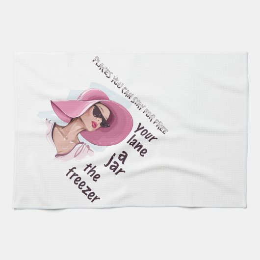 宿泊の無料の場所 キッチンタオル (横)