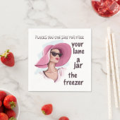 宿泊の無料の場所 スタンダードカクテルナプキン (インサイチュ)