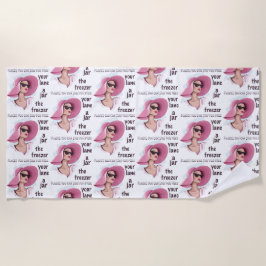 宿泊の無料の場所 ビーチタオル