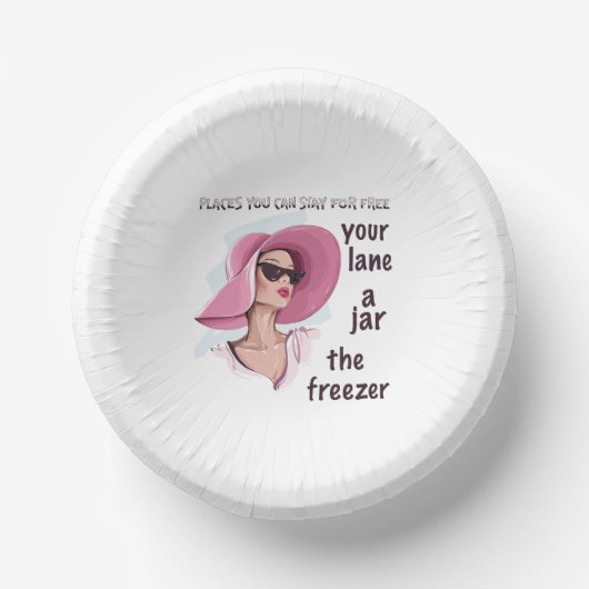 宿泊の無料の場所 ペーパーボウル (正面)