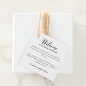 宿泊施設へようこそ抱き枕結婚バスケット フェイバータグ (インサイチュ)