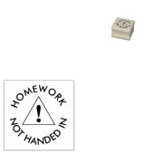 宿題が提出されない先生 ラバースタンプ (押印)