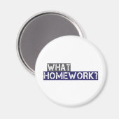 宿題って？ マグネット (正面/裏面)