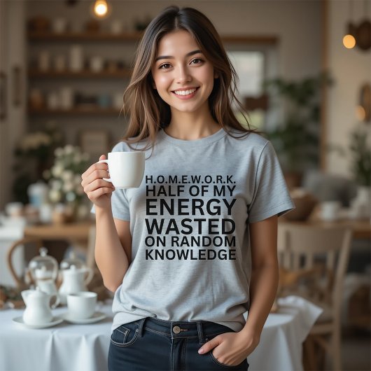 宿題とはTシャツ Tシャツ