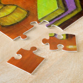 宿題のパズル ジグソーパズル (側面)