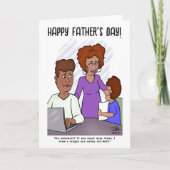 宿題の折り畳みグリーティングカード カード (正面)