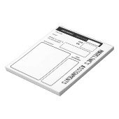 宿題の追跡パーソナライズされたのためのADHDキッズパッド ノートパッド (回転)