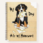 『宿題の食べバーナー』 ノートブック (正面)