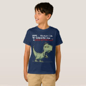 宿題は今やろうか、それとも絶滅した後にやろうか。 Tシャツ (正面フル)