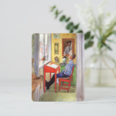 宿題を出す卒業式パーティーを開くエスブールン 招待状 (スタンド正面)