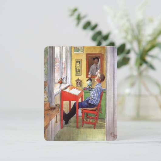 宿題を出す卒業式パーティーを開くエスブールン 招待状 (スタンド正面)