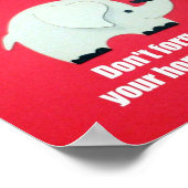 宿題忘れをやめて ポスター (角)