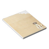 宿題食べが出た ノートパッド (アングル)