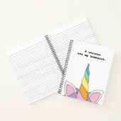 . .宿題食べのかわいいおもしろいノート ノートブック (内部)