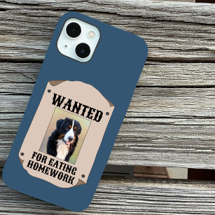 宿題食べ物の犬の写カスタム真を望む Case-Mate iPhone 14ケース
