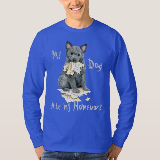 宿題食べTシャツ Tシャツ (正面)