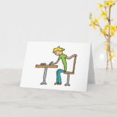 宿題 カード (黄色い花)