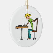 宿題 セラミックオーナメント (右)