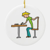 宿題 セラミックオーナメント (裏面)