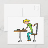 宿題 ポストカード (正面/裏面)