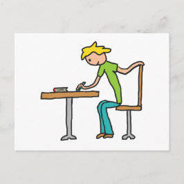 宿題 ポストカード