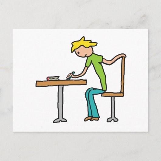 宿題 ポストカード (正面)