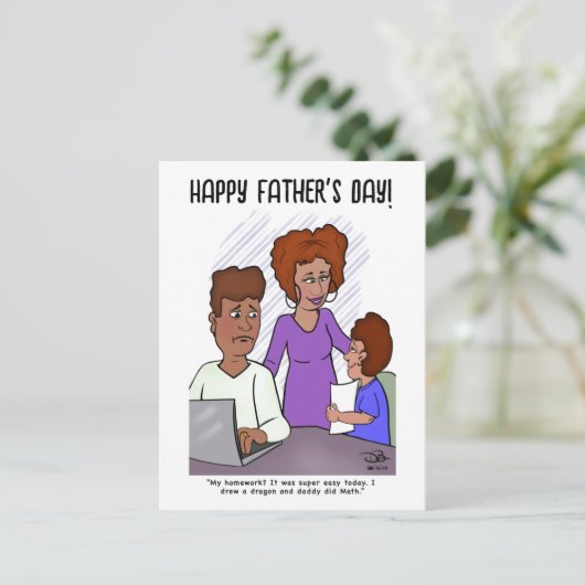 宿題 ポストカード (スタンド正面)