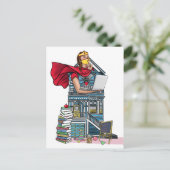 「宿題」 ポストカード (スタンド正面)