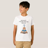 宿題？少年と一緒ならオプションだと思ってた Tシャツ (正面フル)