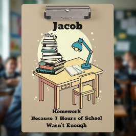 宿題： 7時間の学校では十分ではなかったからだ クリップボード