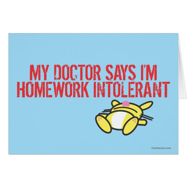 宿題Intollerant (正面横)