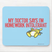宿題Intollerant マウスパッド (正面)