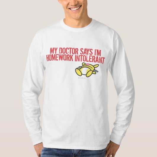 宿題Intollerant Tシャツ (正面)