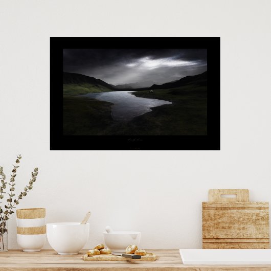 寂しい家 ポスター (キッチン)