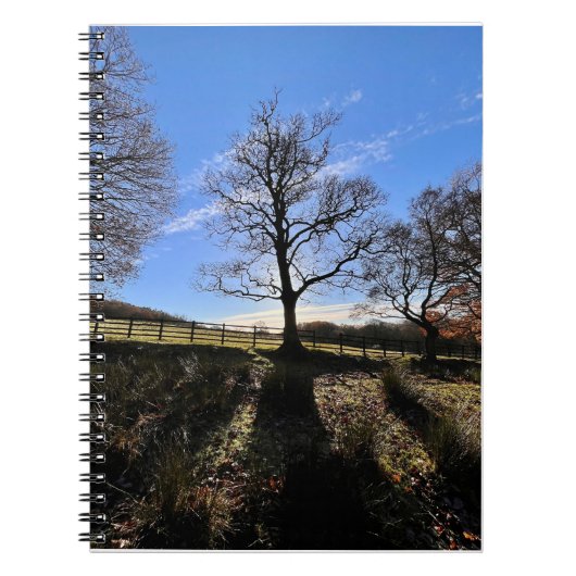 寂しい木が… ノートブック (正面)