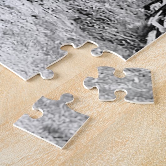 寂しい道 ジグソーパズル (側面)