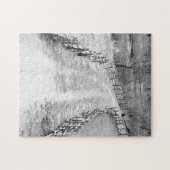 寂しい道 ジグソーパズル (横)