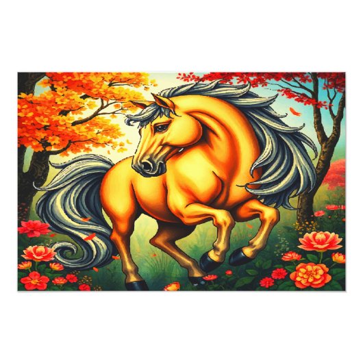 寄せ馬 フォトプリント            (正面)