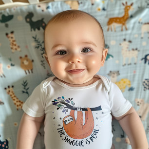 寄り添い実在が ベビーボディスーツ