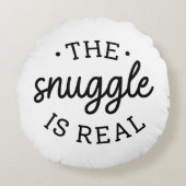 寄り添い実在だ ラウンドクッション (正面)