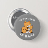 寄り添い実在だ 缶バッジ (正面&裏面)