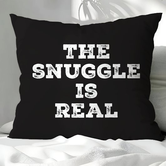 寄り添い実在はおもしろい引用文 クッション