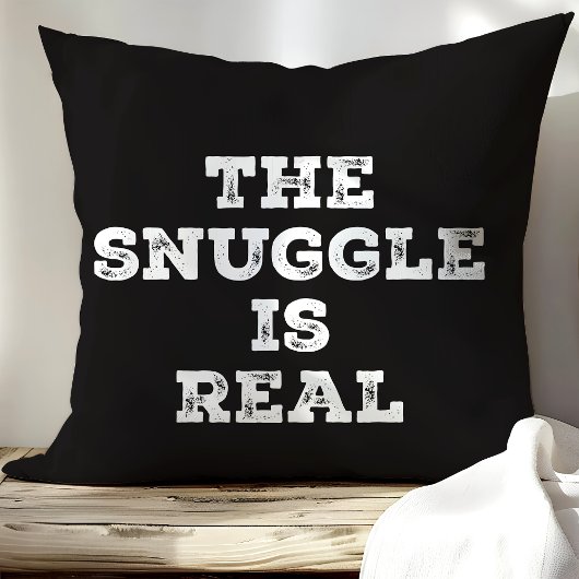 寄り添い実在はおもしろい引用文 クッション