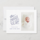 寄り添い実在は出産案内カード (正面)