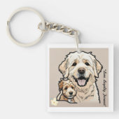 「寄り添い隊」 キーホルダー (正面)